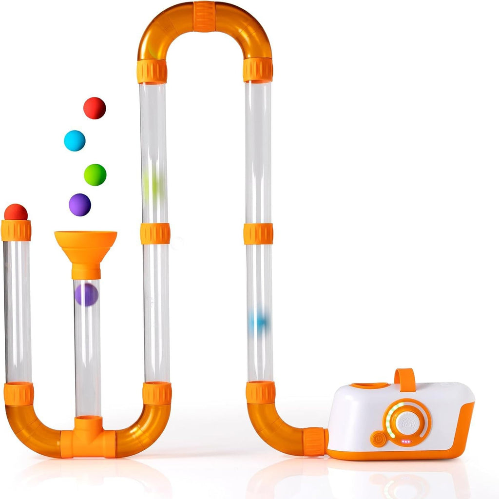 Aerodynamic Building-block Ball Assembly Toy For Children Offering Multiple Play Scenarios