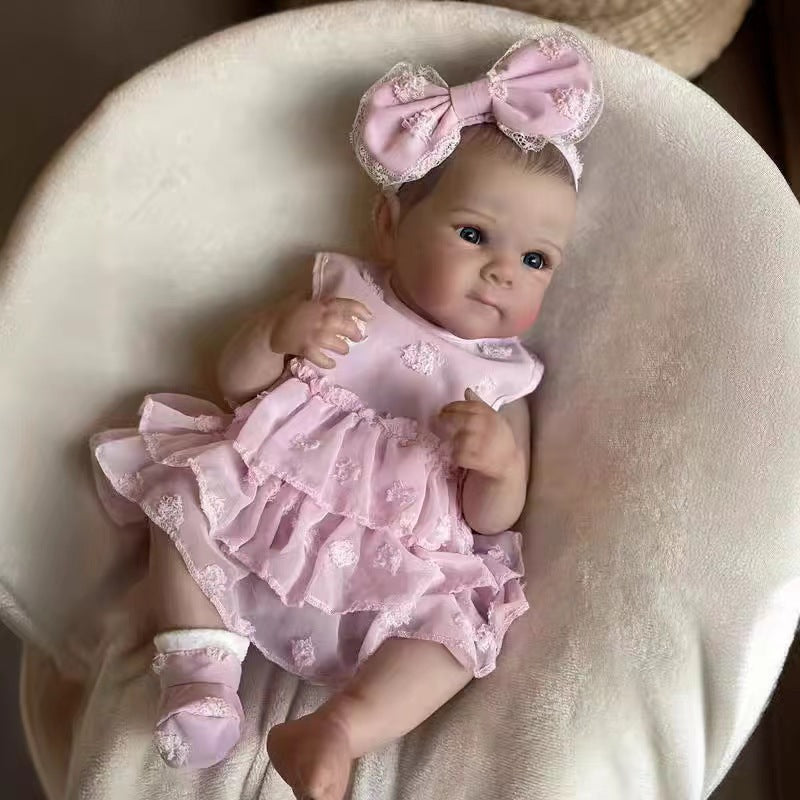3D Advanced Skin-tone Painted Lifelike Reborn Baby Doll