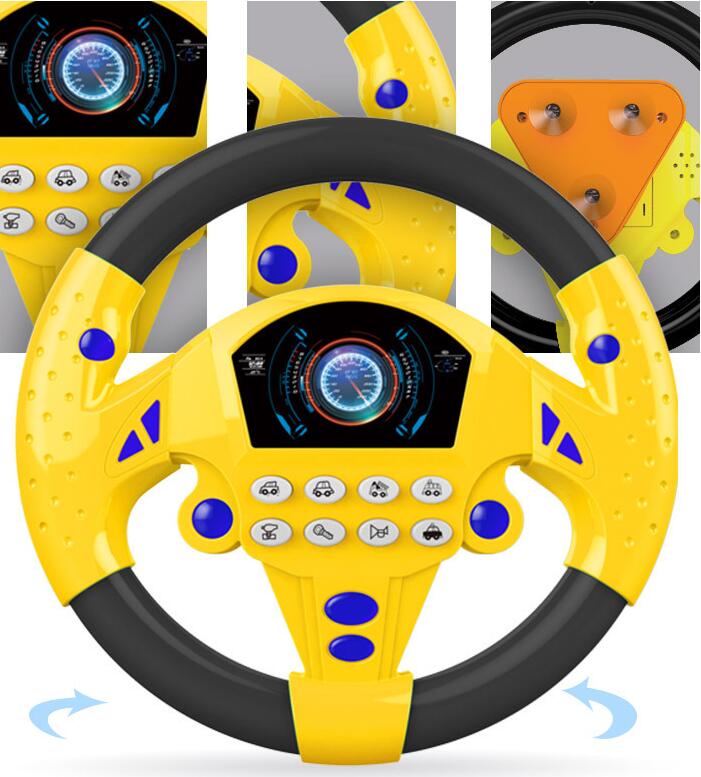 Children's Steering Wheel Toy Spinning