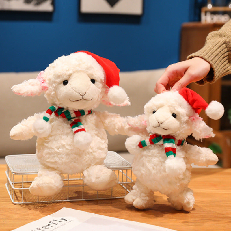 Comfort Doll Curly Wool Sheep Plush Toy