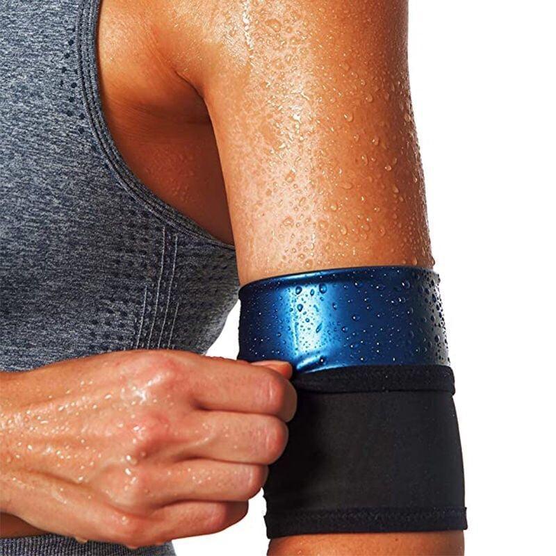 1 Pair Arm Band Women Elastic Compression Arm Shaping Sleeves Anti Cellulite Arm Shapers Cooling Compression Sleeves For Men & Women Arm Cover Protector For Basketball Sport Arm Kit