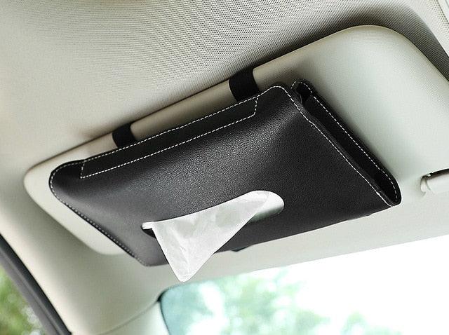 1 Pcs Car Tissue Box Towel Sets Car Sun Visor Tissue Box Holder Auto Interior Storage Sun Visor Napkin Holder Decoration Tissue Holder Luxury Tissue Box Holder for Car Sun Visor Napkin Holder Hanging Car Tissues Holder For Car Accessories