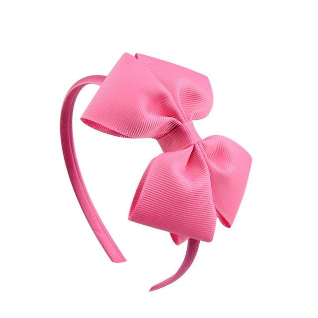 1 Piece 20 colors Cute Bowknot Hair Band For Baby Girls Ribbon Handmade Hair Bows Hairbands Headband Headwear Gorgeous Hair Accessories For Women