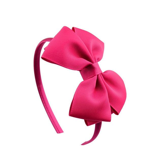 1 Piece 20 colors Cute Bowknot Hair Band For Baby Girls Ribbon Handmade Hair Bows Hairbands Headband Headwear Gorgeous Hair Accessories For Women