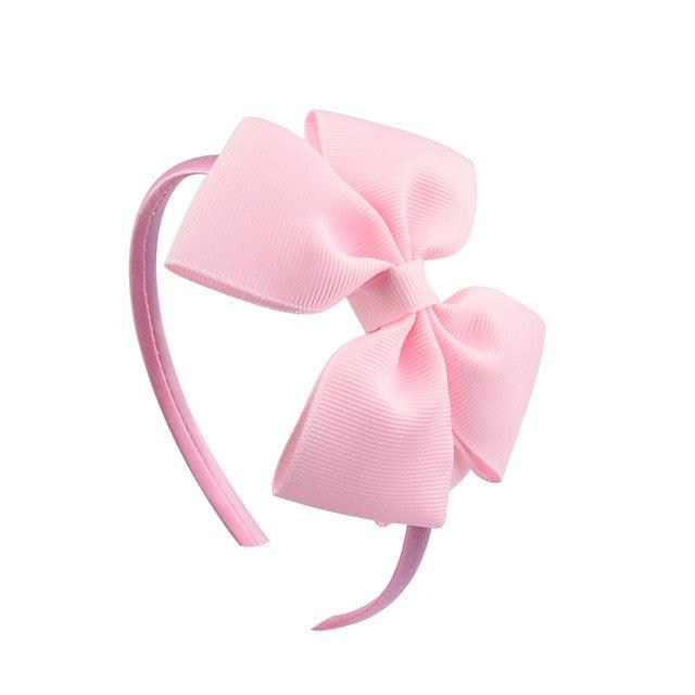 1 Piece 20 colors Cute Bowknot Hair Band For Baby Girls Ribbon Handmade Hair Bows Hairbands Headband Headwear Gorgeous Hair Accessories For Women