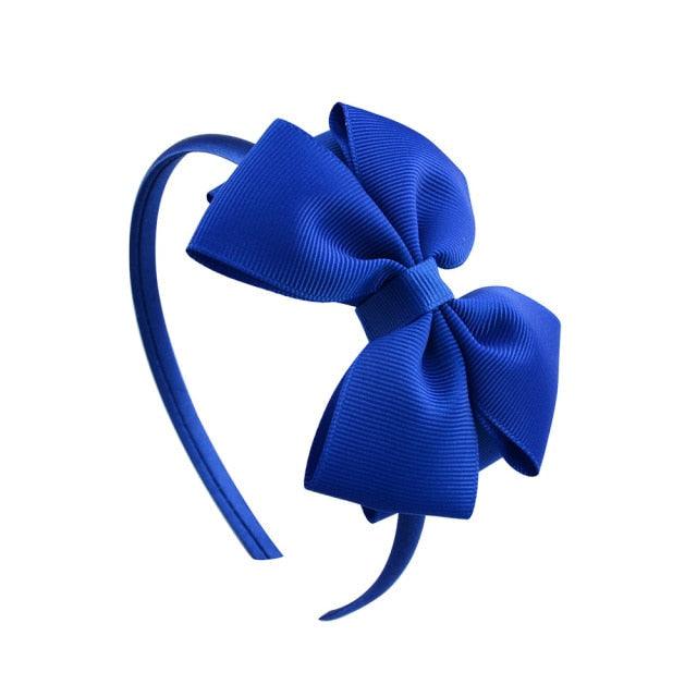 1 Piece 20 colors Cute Bowknot Hair Band For Baby Girls Ribbon Handmade Hair Bows Hairbands Headband Headwear Gorgeous Hair Accessories For Women