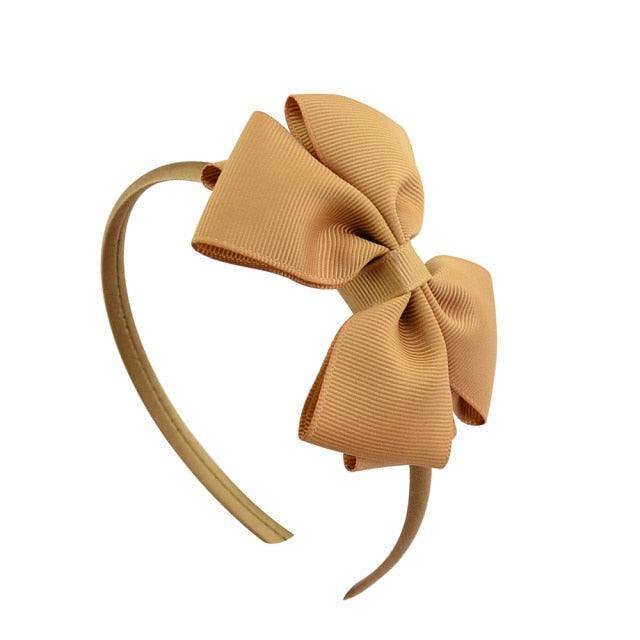 1 Piece 20 colors Cute Bowknot Hair Band For Baby Girls Ribbon Handmade Hair Bows Hairbands Headband Headwear Gorgeous Hair Accessories For Women