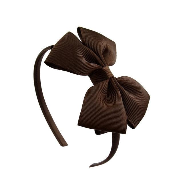 1 Piece 20 colors Cute Bowknot Hair Band For Baby Girls Ribbon Handmade Hair Bows Hairbands Headband Headwear Gorgeous Hair Accessories For Women