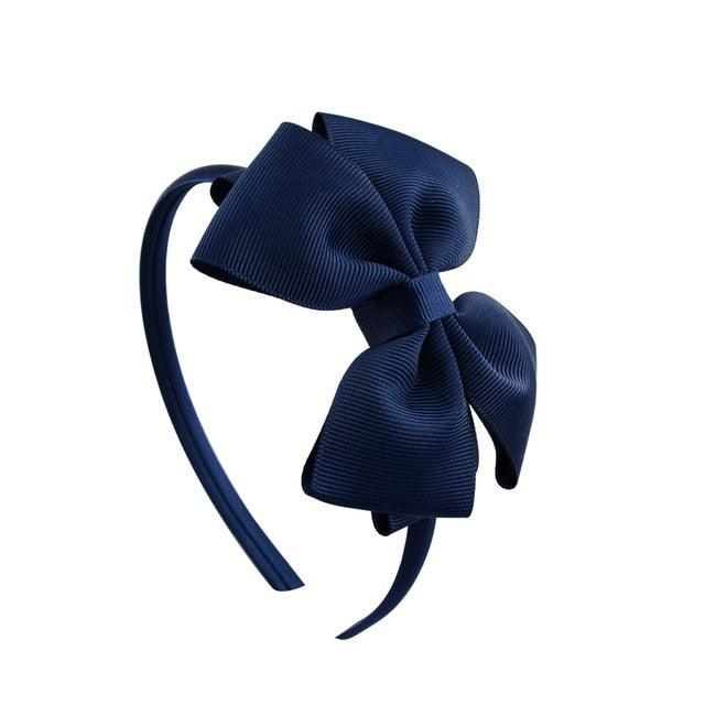 1 Piece 20 colors Cute Bowknot Hair Band For Baby Girls Ribbon Handmade Hair Bows Hairbands Headband Headwear Gorgeous Hair Accessories For Women