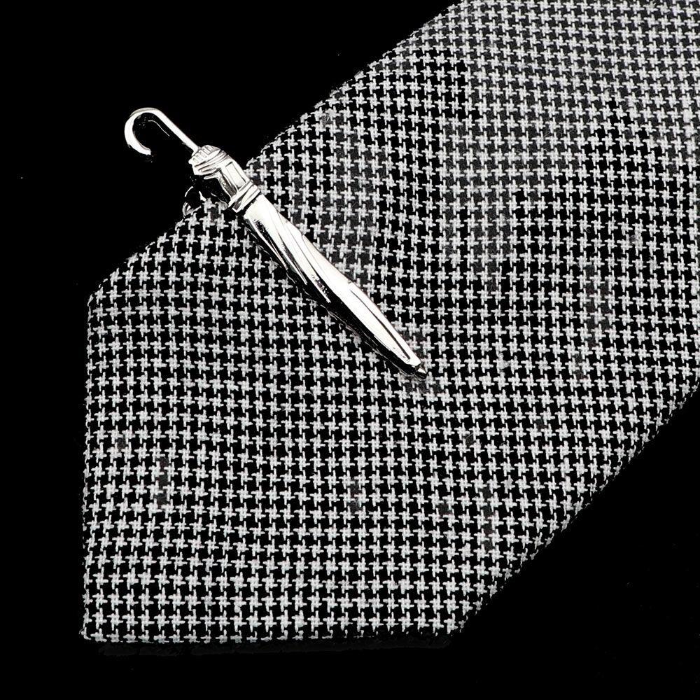 1 Piece Stainless Tie Clips Scissors Owl Shaped Unique Simple Tie Clip For Men Vintage Tie Bar Clip Men's Daily Tie Clip Accessories Stainless Steel Fashion Business Necktie Clips Elegant Mens Gift