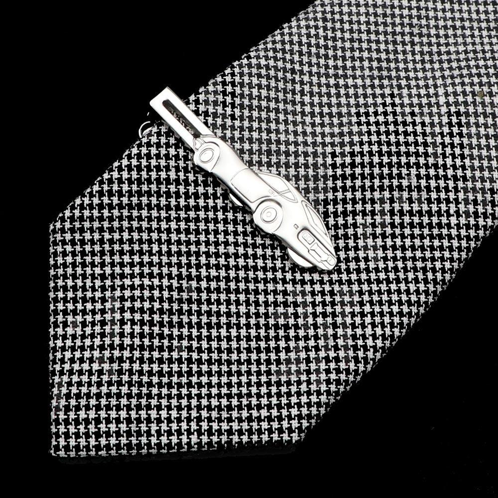 1 Piece Stainless Tie Clips Scissors Owl Shaped Unique Simple Tie Clip For Men Vintage Tie Bar Clip Men's Daily Tie Clip Accessories Stainless Steel Fashion Business Necktie Clips Elegant Mens Gift