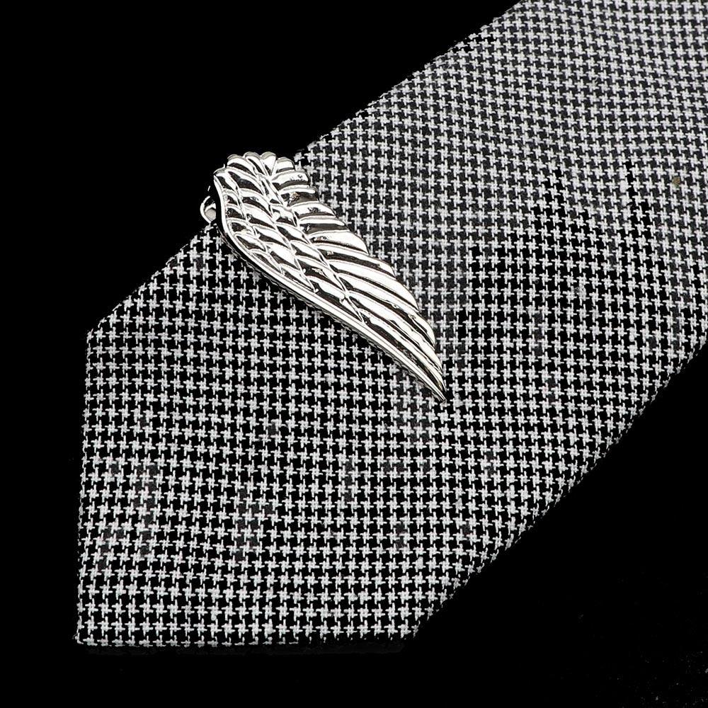 1 Piece Stainless Tie Clips Scissors Owl Shaped Unique Simple Tie Clip For Men Vintage Tie Bar Clip Men's Daily Tie Clip Accessories Stainless Steel Fashion Business Necktie Clips Elegant Mens Gift