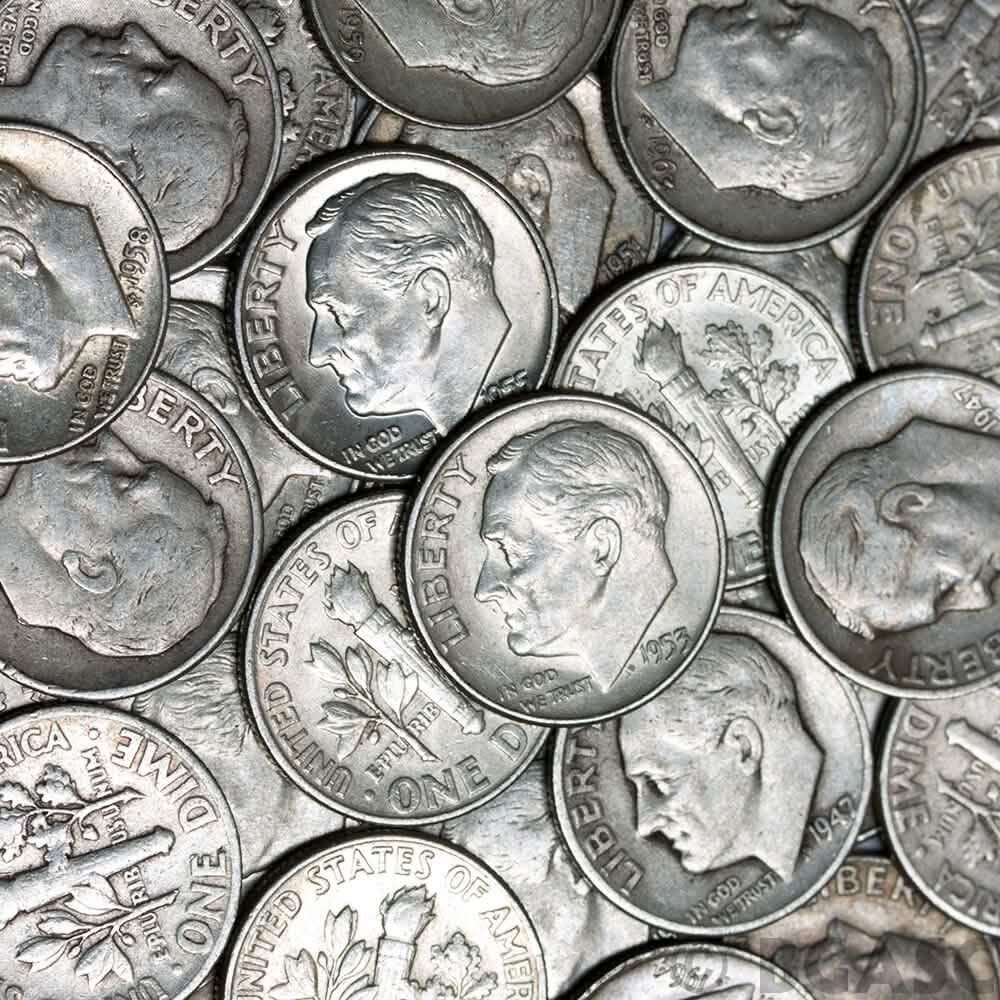 1 Troy Pound Mix 90% Junk Silver Coins US Mint Pre 65 Lot 2