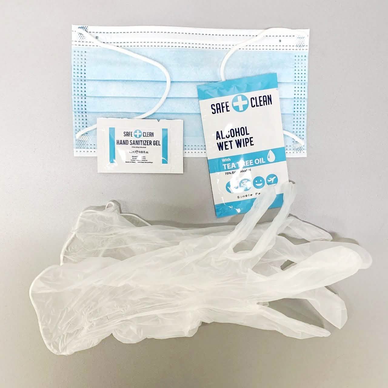 10-Pack: All-In-One Personal Protection Kit To Go