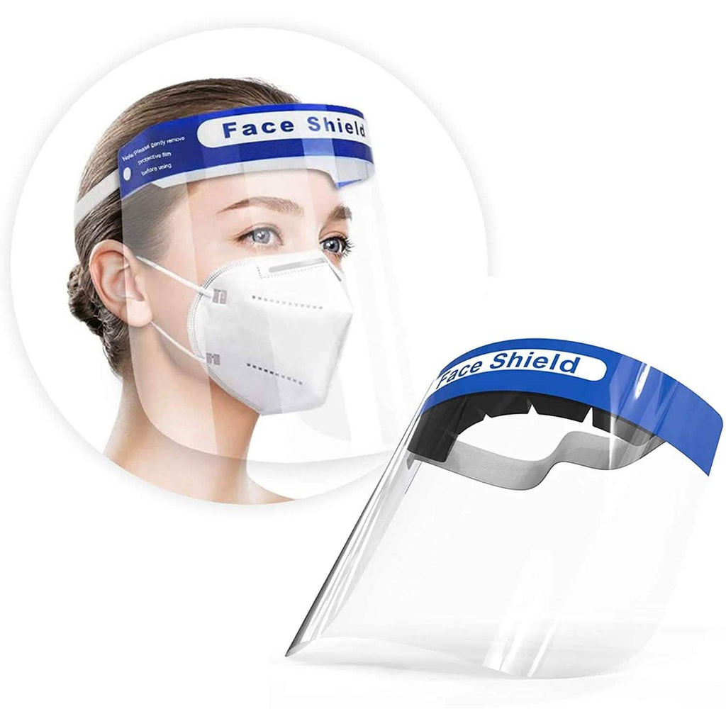 10-Pack: Face Protection Shields