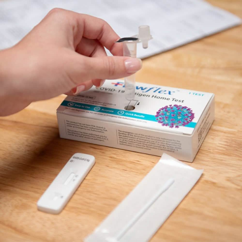 10-Pack: Flowflex COVID-19 Antigen Rapid Home Test Kit
