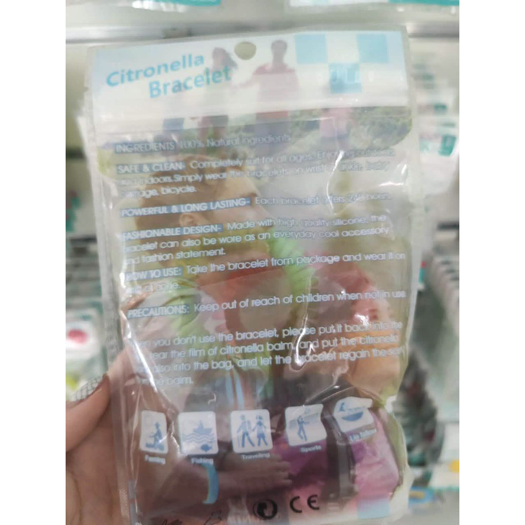 10-Pack: Mosquito Repellent Bracelet