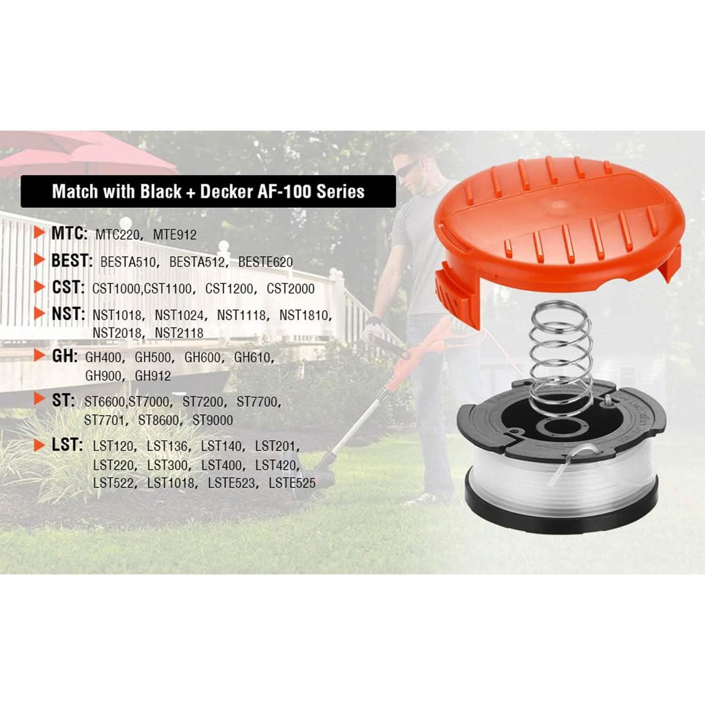 10-Pack: Replacement Spool AGPtEK Line String Trimmer