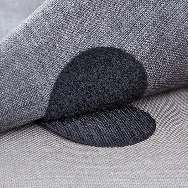 10-Pairs: Anti Curling Carpet Tape Rug Gripper Velcro