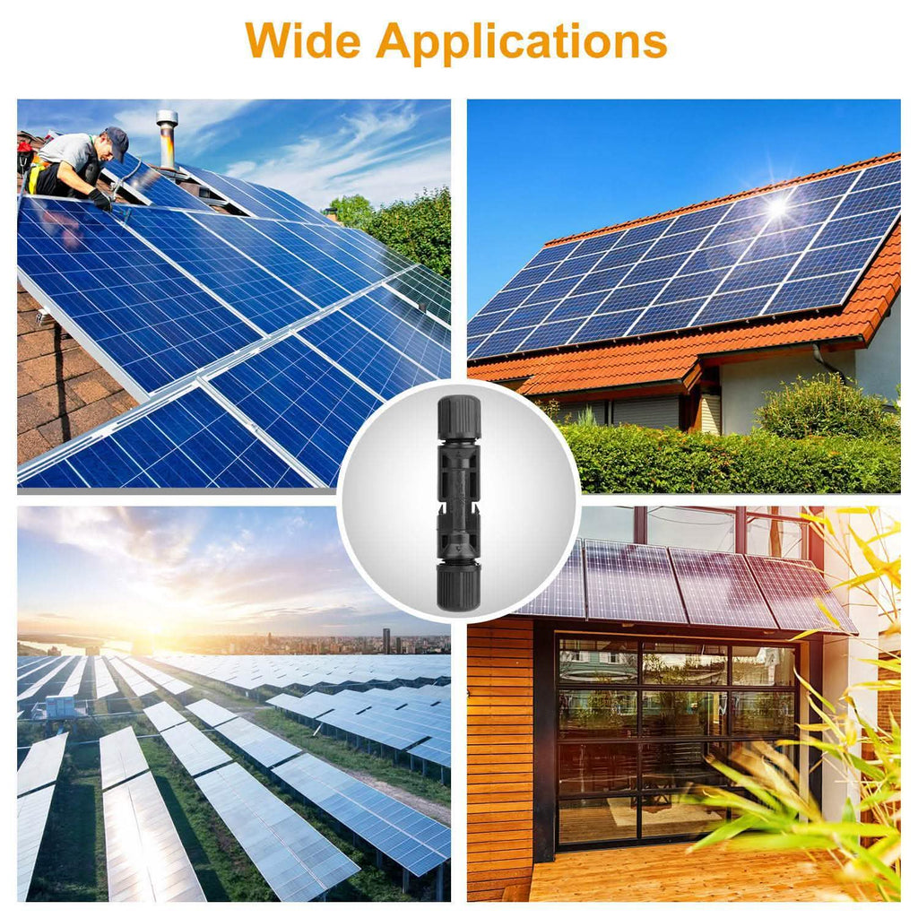 10-Pairs: Solar Panel Connectors