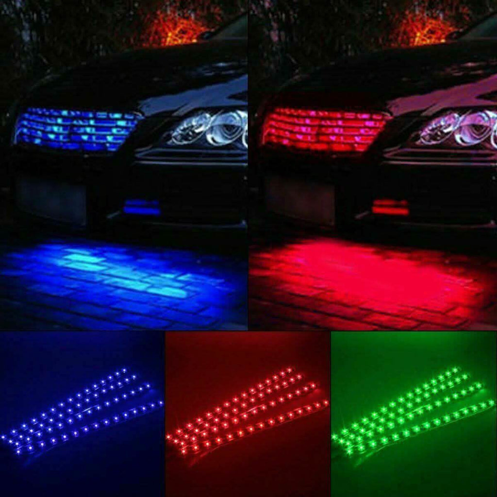 10-Piece: 12" 15SMD Waterproof 12V Flexible LED Strip Light For Car
