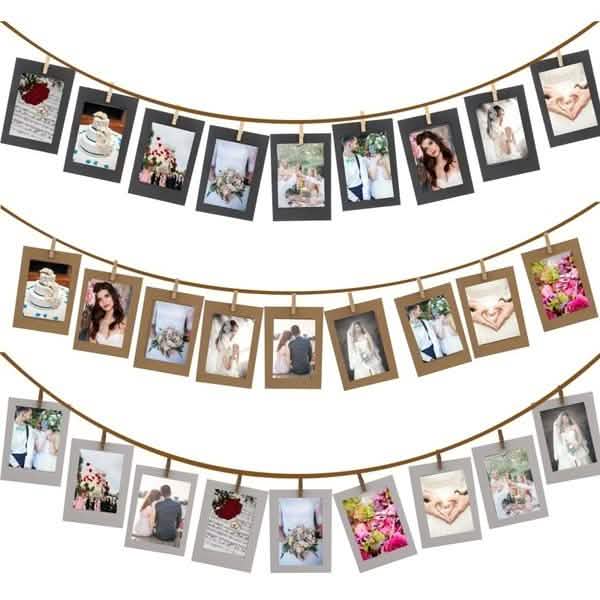 10-Piece:  3 Inch DIY Creative Wall Hanging Photo Frame