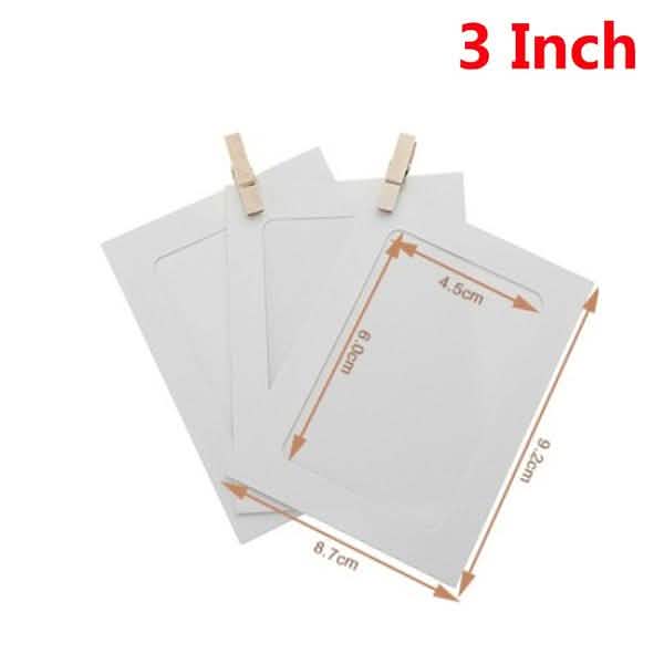 10-Piece:  3 Inch DIY Creative Wall Hanging Photo Frame