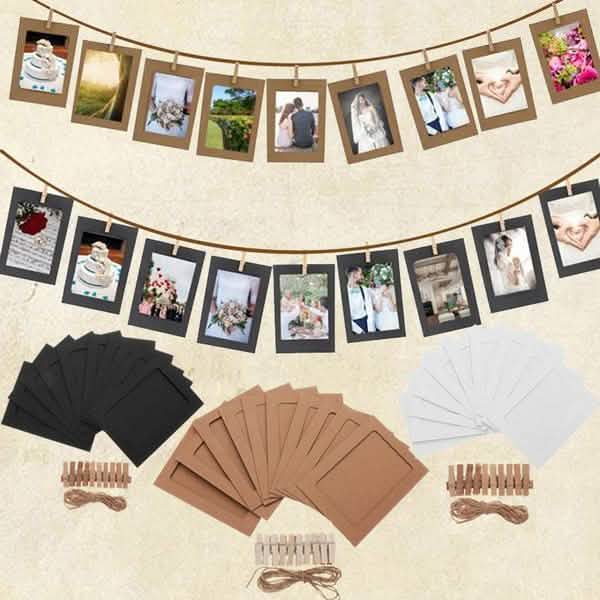 10-Piece:  3 Inch DIY Creative Wall Hanging Photo Frame