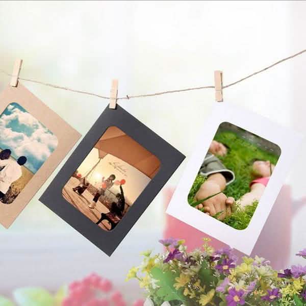10-Piece:  3 Inch DIY Creative Wall Hanging Photo Frame