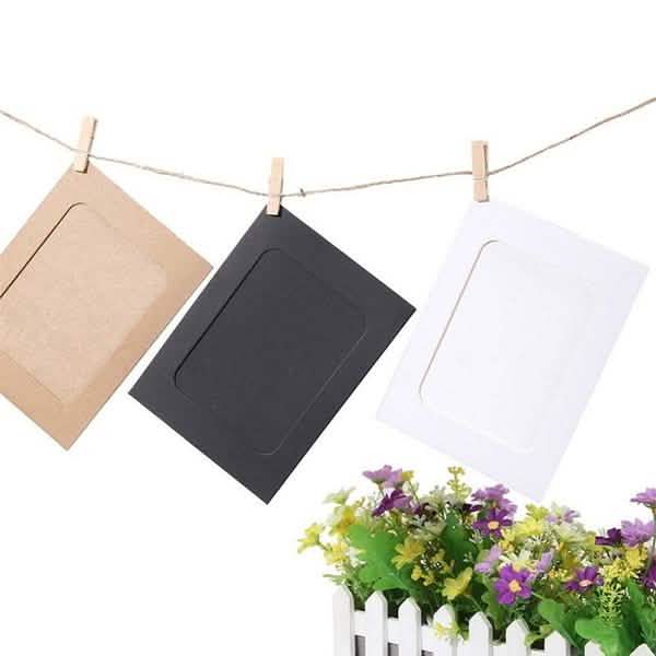 10-Piece:  3 Inch DIY Creative Wall Hanging Photo Frame