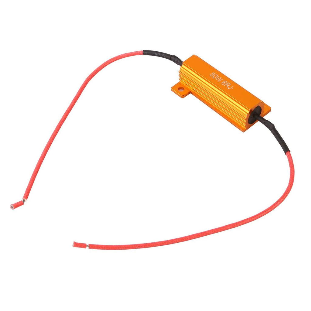 10-Piece: 50W 6Ohm Load Resistor