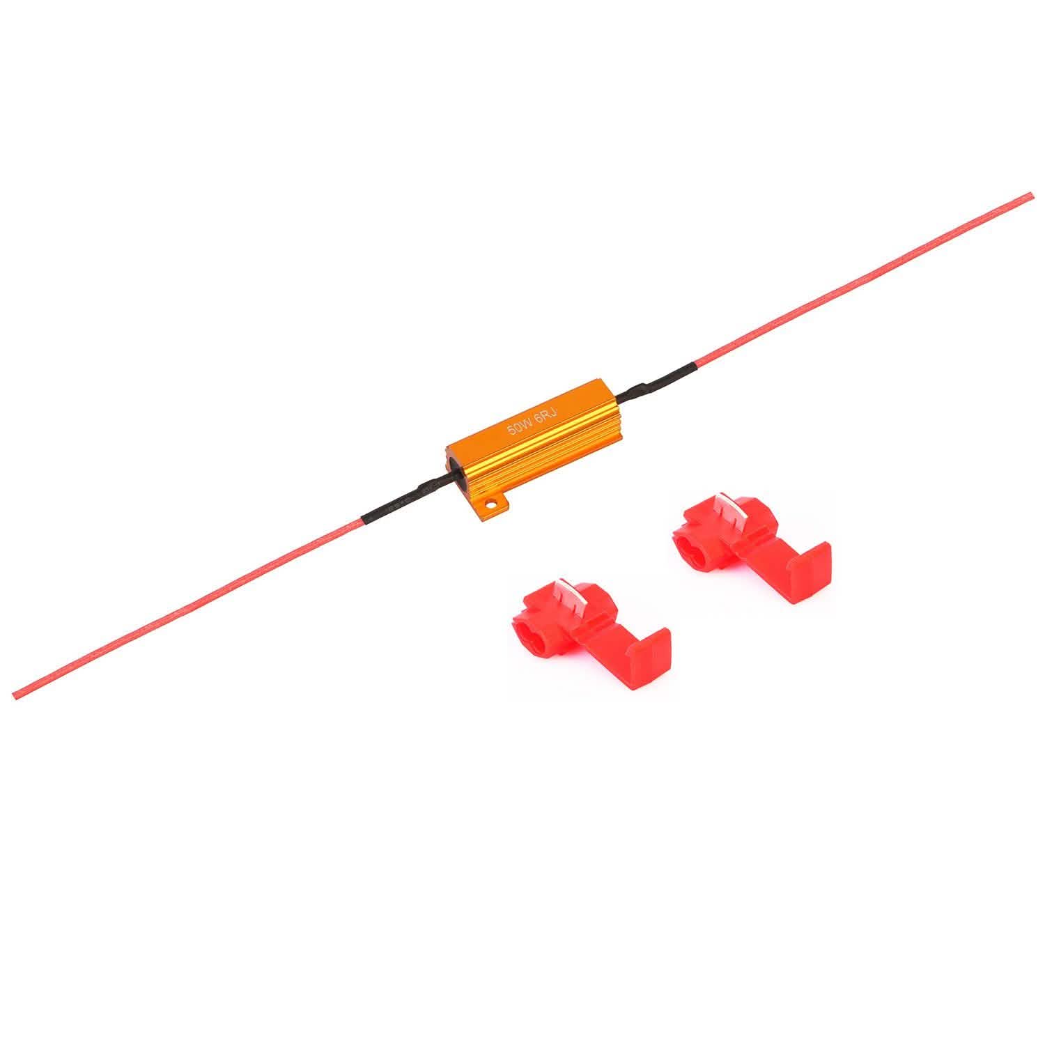 10-Piece: 50W 6Ohm Load Resistor