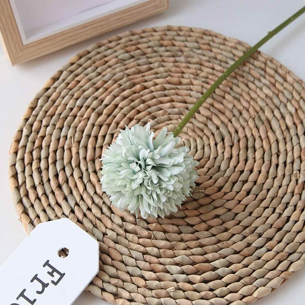 10-Piece: Artificial Flowers Chrysanthemum Ball Flowers Bouquet