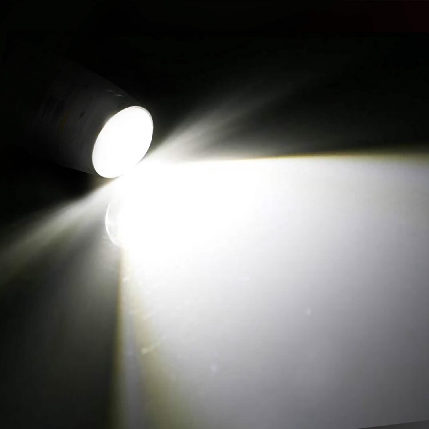 10-Piece: Xenon White Wedge Base LED Bulbs