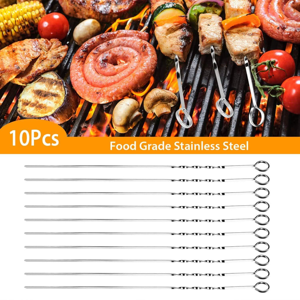 10-Pieces: 16" BBQ Skewers