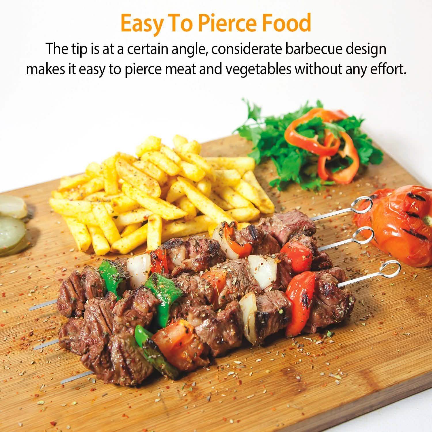 10-Pieces: 16" BBQ Skewers