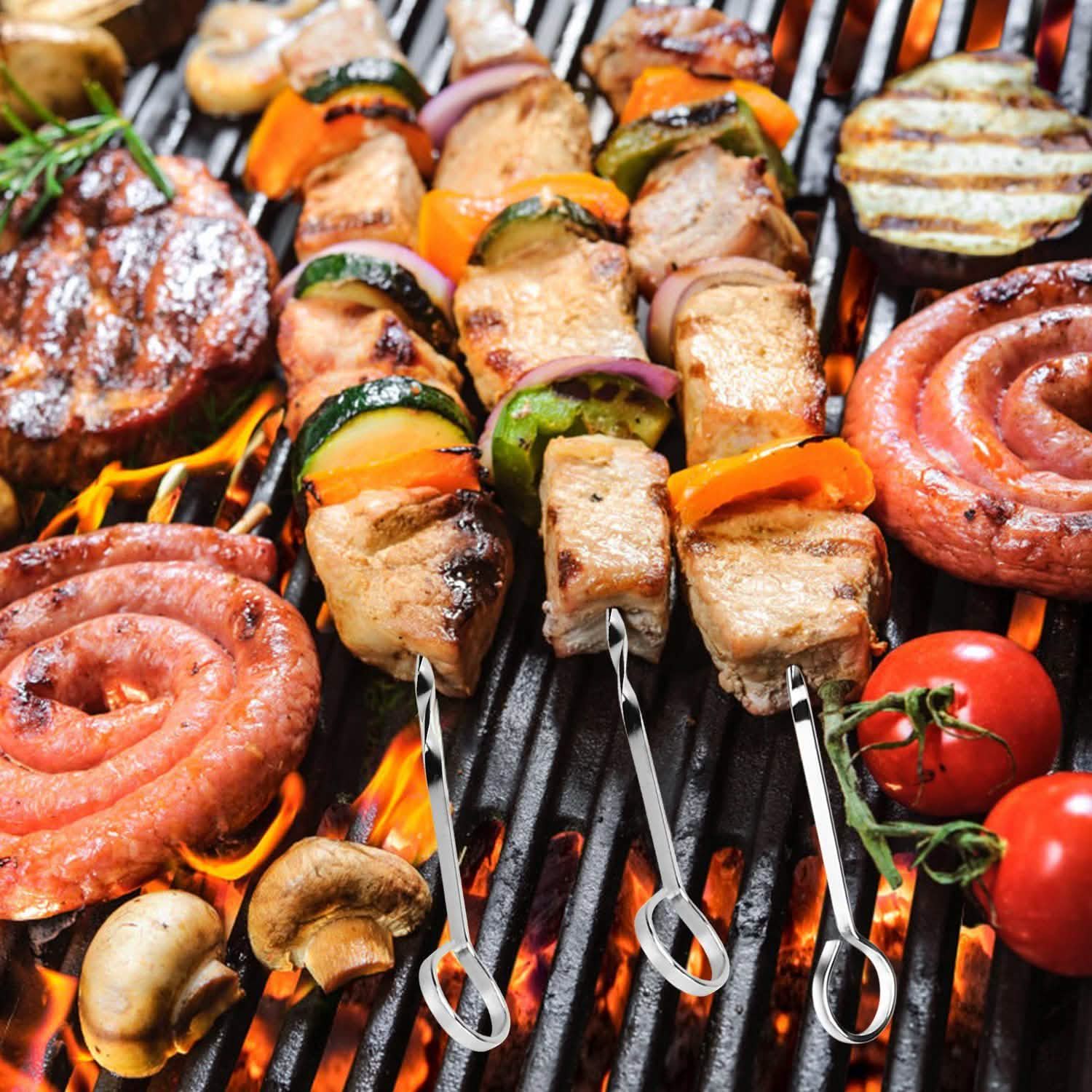 10-Pieces: 16" BBQ Skewers