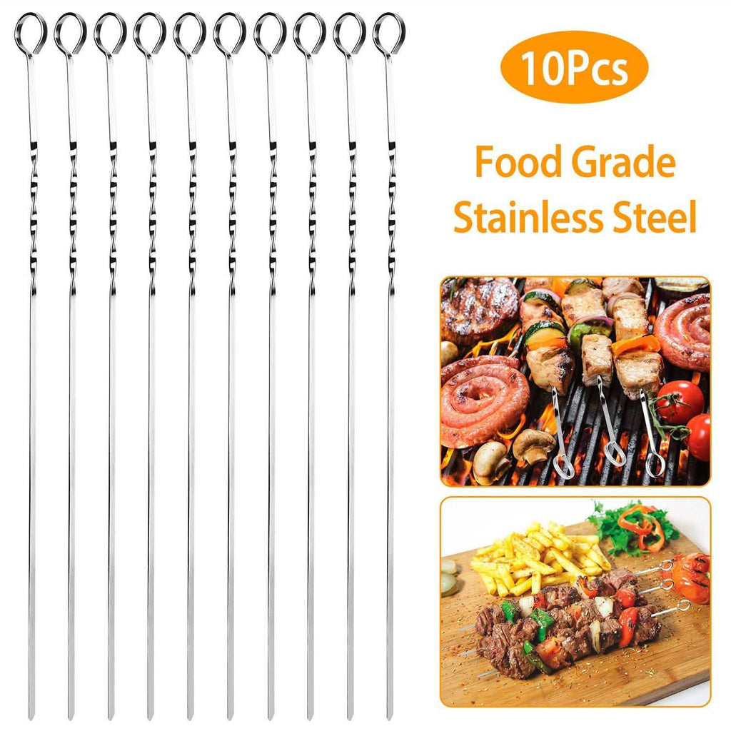 10-Pieces: 16" BBQ Skewers