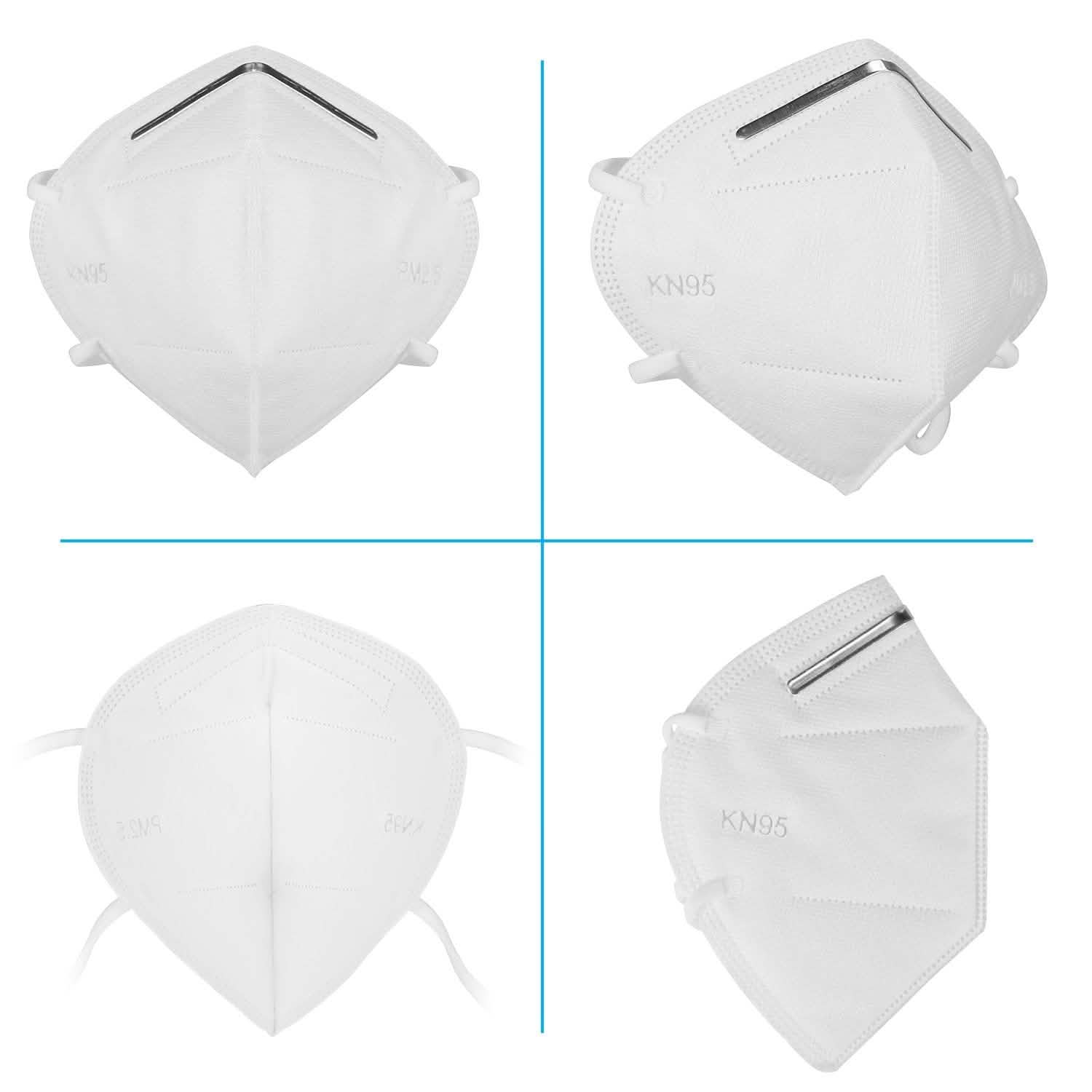 10-Pieces: Disposable KN95 Mask FFP