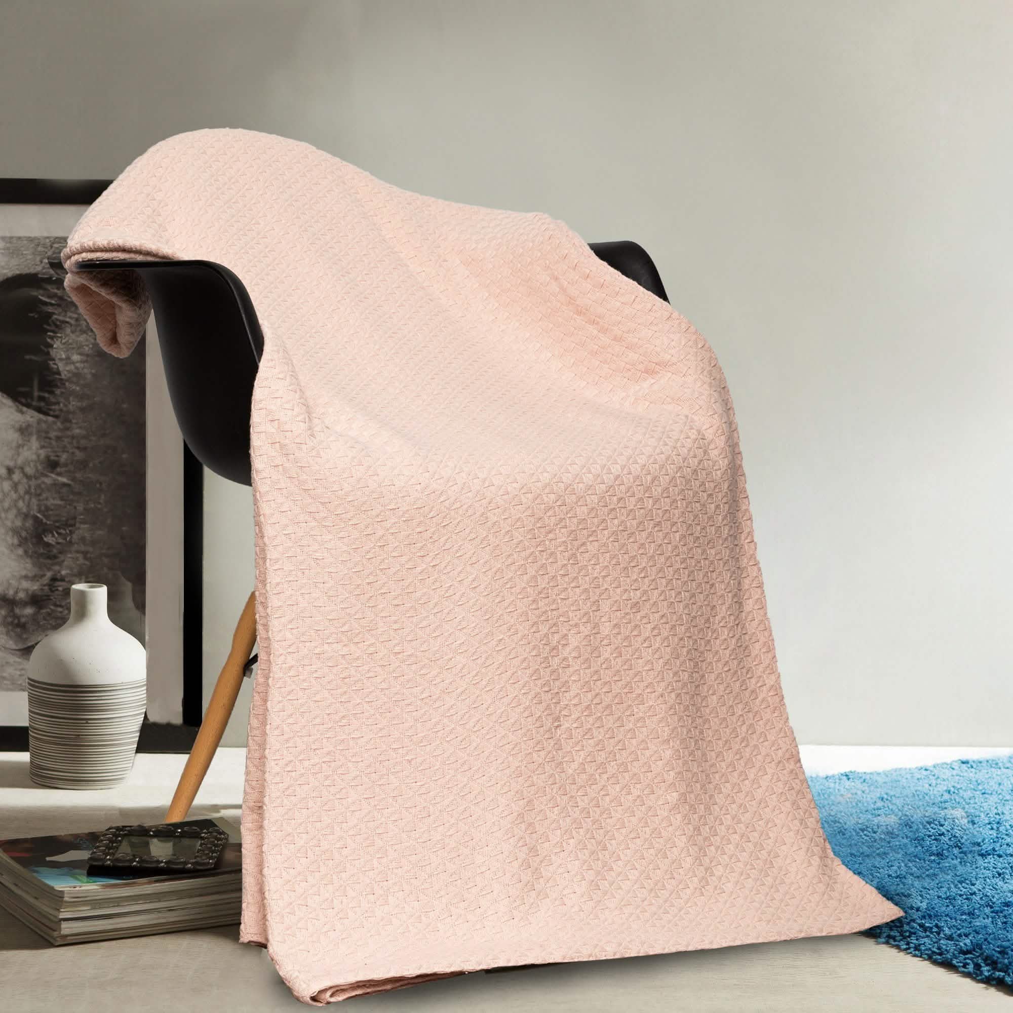 100% Cotton Oversized Heavy Super Soft Throw Blanket Cover