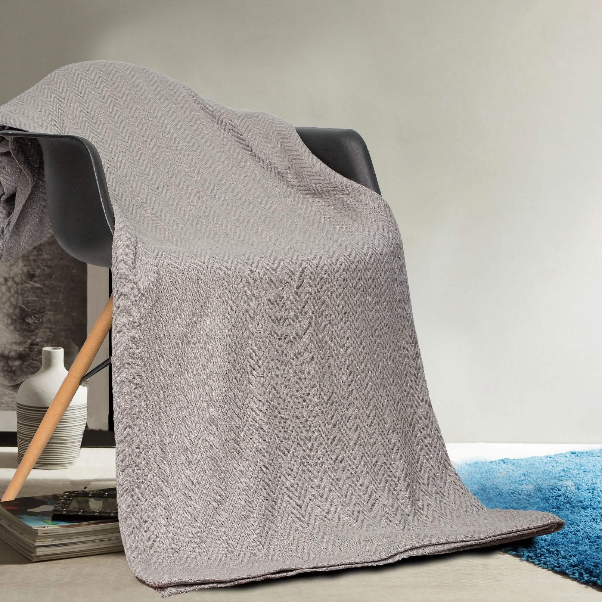 100% Cotton Oversized Heavy Super Soft Throw Blanket Cover