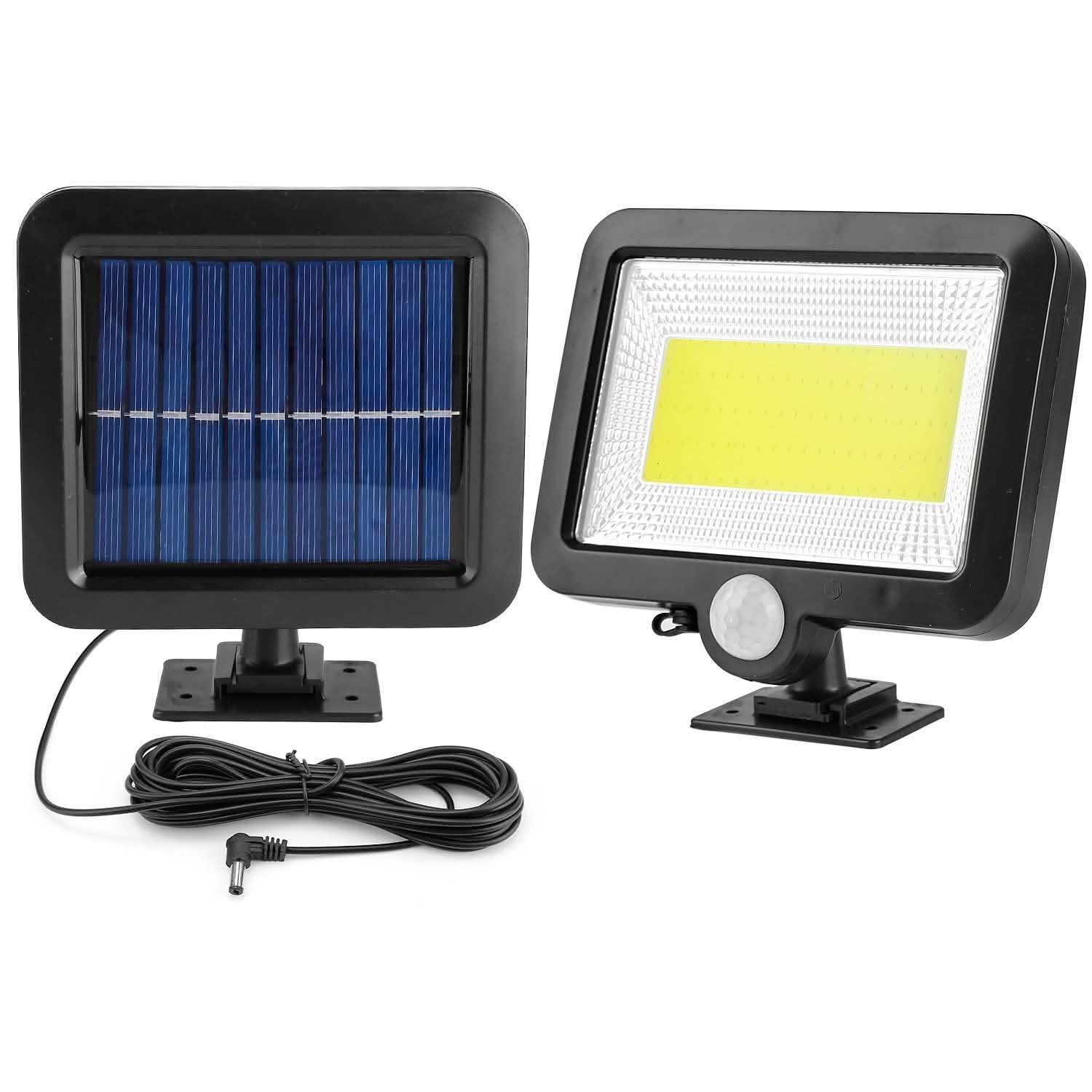 100 LED Solar Powered Wall Lights Outdoor