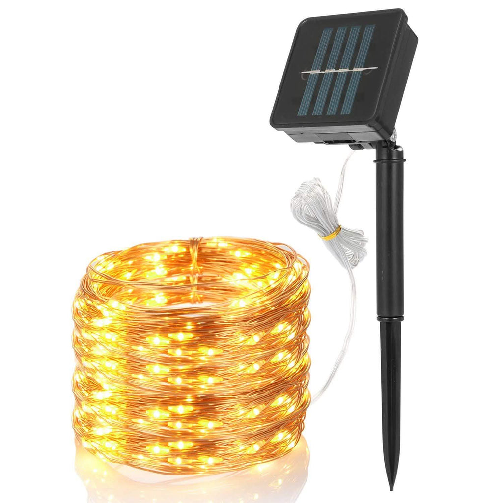100 LEDs Solar String Lights
