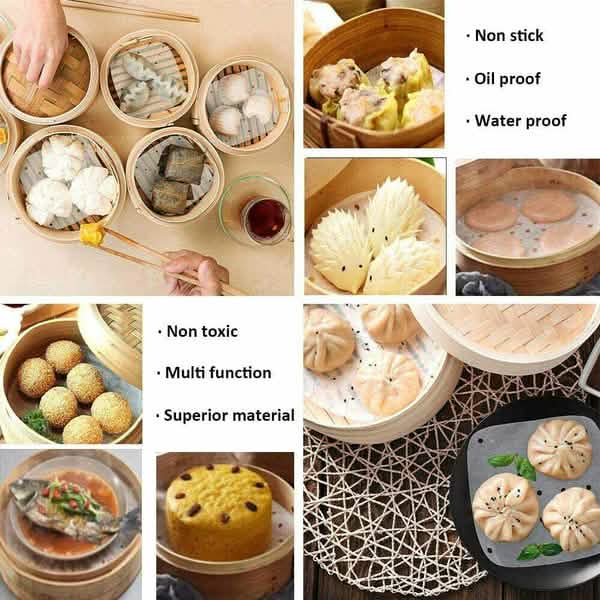 100-Piece: Air Fryer Parchment Paper
