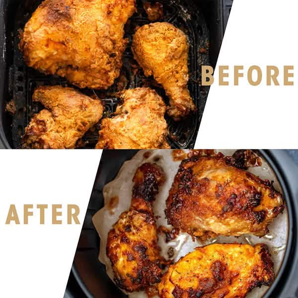 100-Piece: Air Fryer Parchment Paper