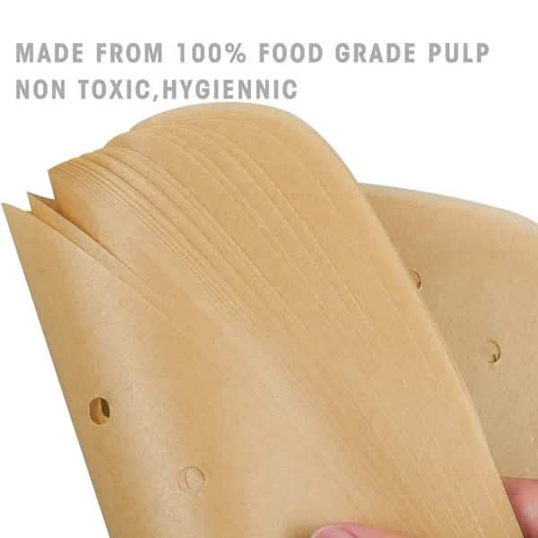 100-Piece: Air Fryer Parchment Paper