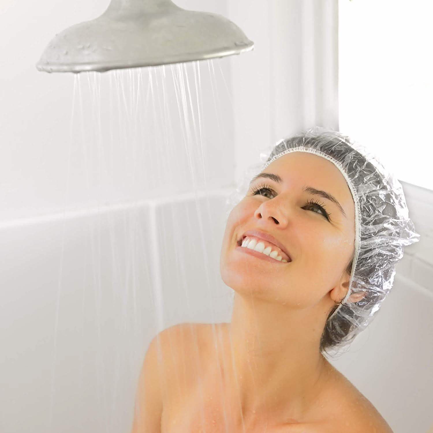 100-Piece: Disposable Shower Cap