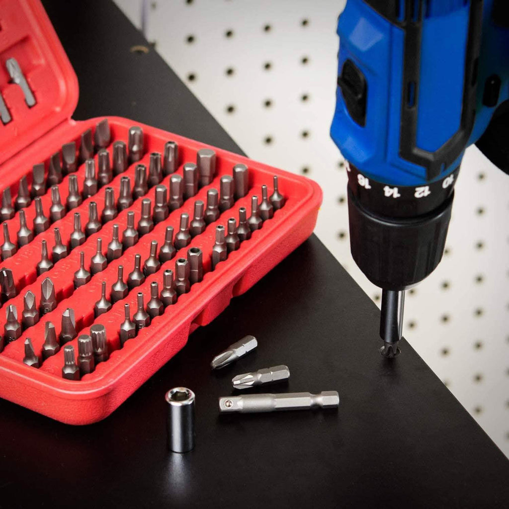 100-Piece: Neiko 10048A Premium Security Bit Set