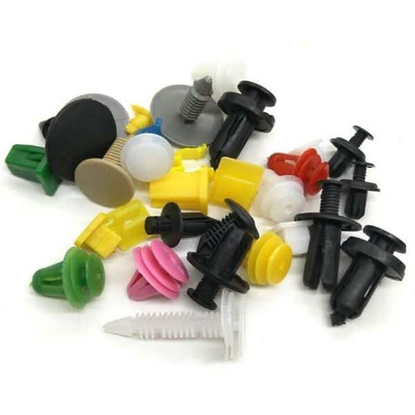 100-Piece: Universal Plastic Car Clips