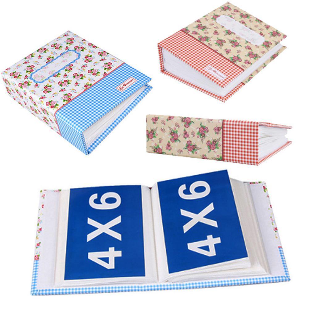 100 Pockets Photo Album Sweet Floral Creative Family Picture Albums Memory Storage Case Holder Gift Home Decor House Decoration DIY Memorable Gifts For Loved Ones